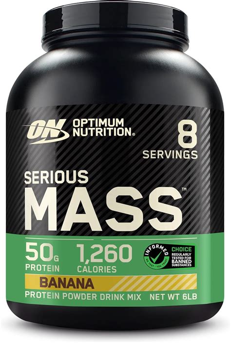 OptimumNutrition Optimum Nutrition Serious Mass, Weight Gainer India | Ubuy