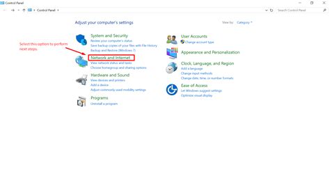 Image result for Control Panel Check Internet Network