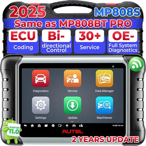 Autel MaxiPRO MP808S Scanner, 2025 2-Year Update India | Ubuy