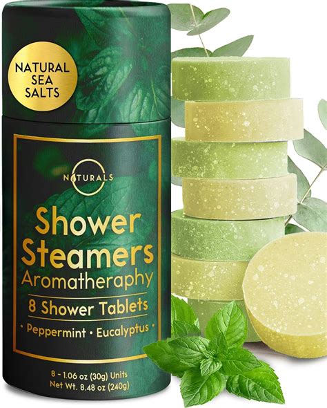 Amazon.com: 8-Pcs Shower Steamers Aromatherapy - Eucalyptus for Shower ...