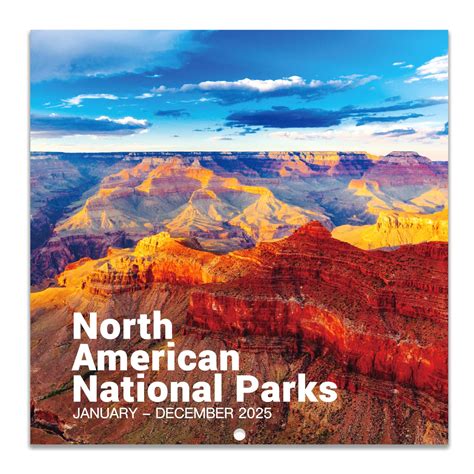 2025 2026 Wall Calendar National Parks Wall Calendar 2025 2026 ...