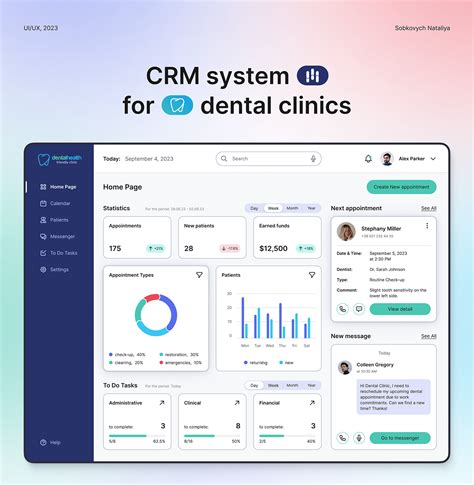 CRM for Dental Clinic :: Behance