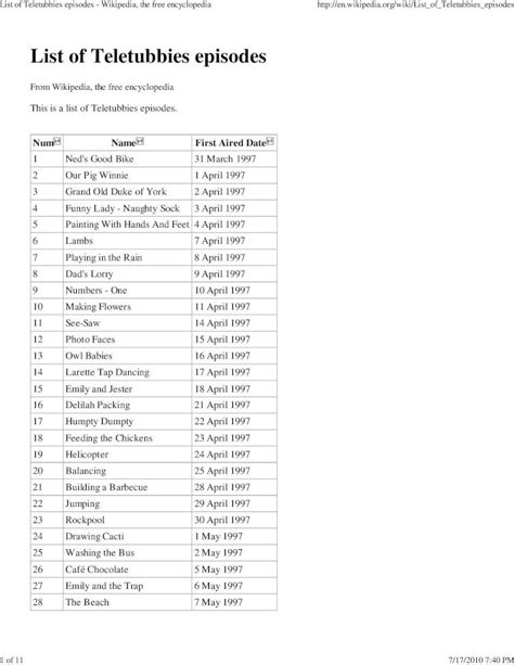 Image result for Teletubbies Numbers Episodes