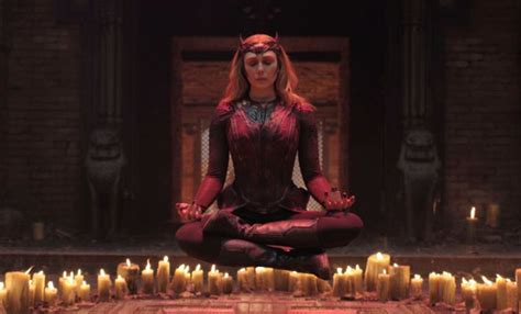 'Doctor Strange 2' Gets New Look At Elizabeth Olsen's Scarlet Witch ...