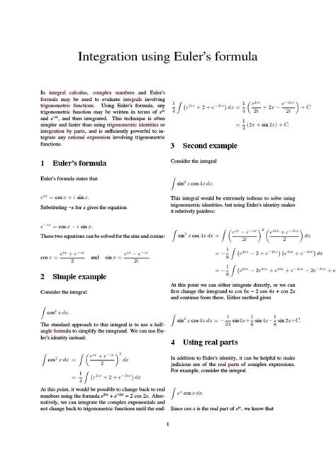 Image result for Euler Integration