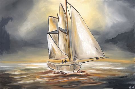 Sailing Away - Original Art from West Country Galleries