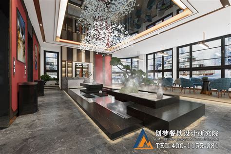 天津酒店二层1000㎡餐厅宴会厅装饰施工图-餐饮空间装修-筑龙室内设计论坛