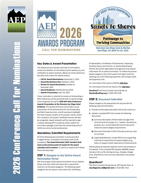2026 AEP Conference - California Association of Environmental Professionals
