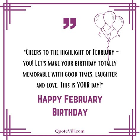 110 Warm February Birthday Quotes for Your Loved Ones
