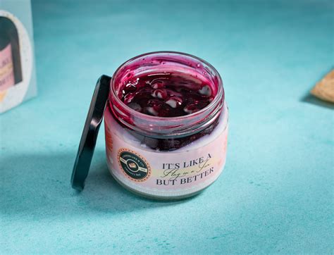 Blueberry Baked Cheesecake Jar – Cheesecakeco.in