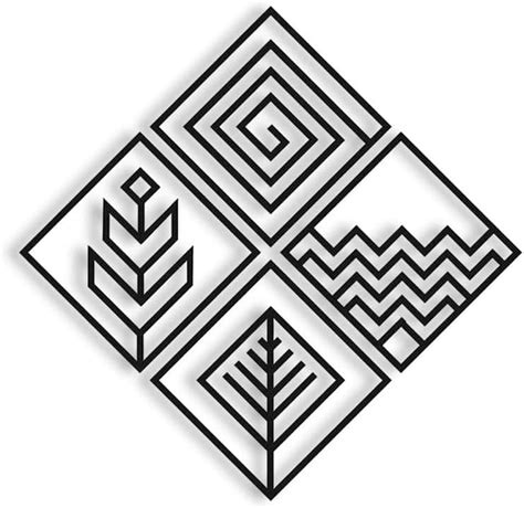 Auromin Bird On Tree Branch Metal Wall Art for Living Room | Bedroom ...