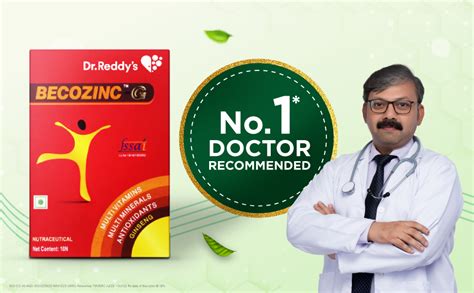 Dr. Reddy’s Becozinc G Multivitamin for Men & Women | Immunity Booster ...