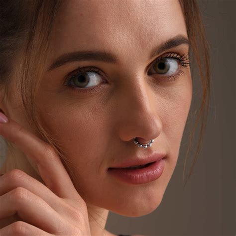 Silver Nose Pins Made for Comfort & Style: Make Simple Look Stunning ...