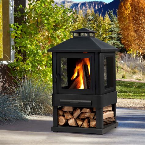 Portable Outdoor Fireplaces Wood Burning | Home Design Ideas