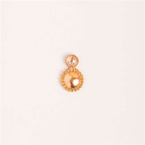 Rising Sun Gold Bindi with Polki – Suhani Pittie