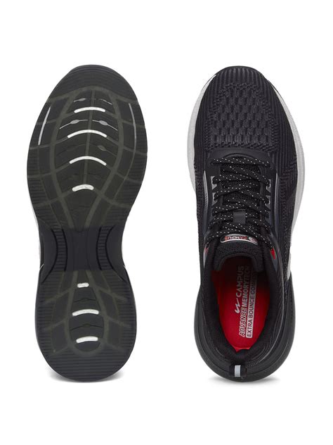 Buy Campus CANVA Black Men's Running Shoes Online | Campus Shoes