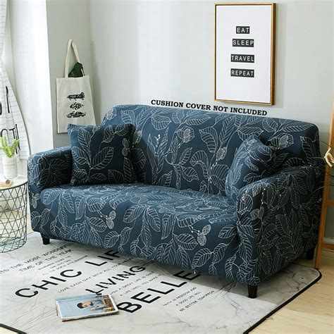 Universal Elastic Sofa Cover (Blue Ash) – House of quirk