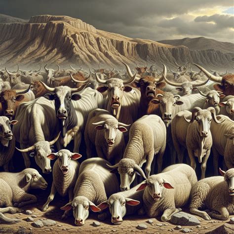 What does Joel 1:18 mean? | Bible Art