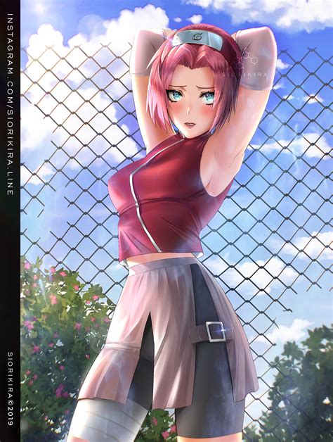 ArtStation - Sakura Haruno from anime Naruto!
