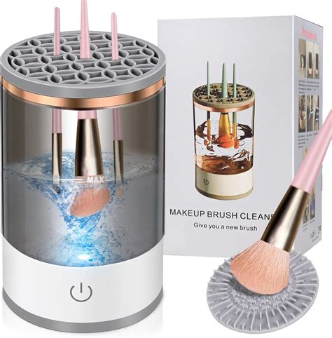 Amazon.com: Electric Make Up Brush Cleaner Machine, USB Makeup Brush ...