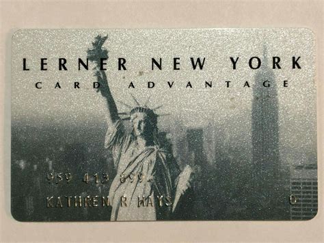Lerner New York Credit Card at Chris Henry blog