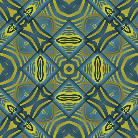 Premium Vector | Abstract textured seamless background in green and ...