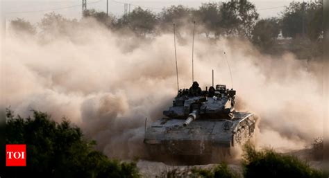 Watch: Israeli tank striking Yahya Sinwar's Gaza shelter before ...