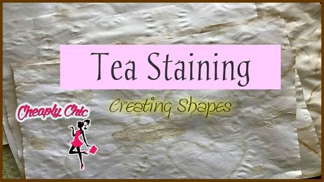 Image result for Tea Staining Paper