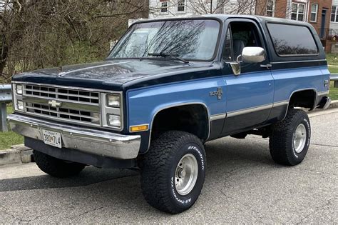 1987 Chevrolet Blazer 4x4 for Sale - Cars & Bids