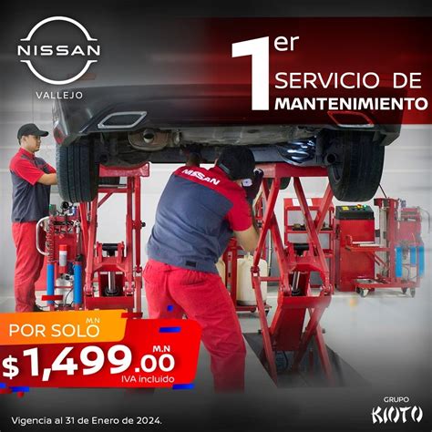 Nissan Vallejo promociones de servicio y partes
