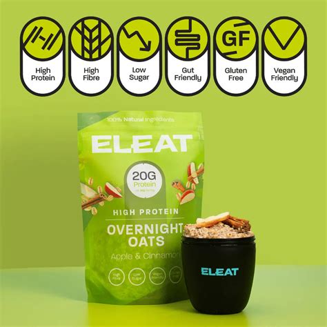 High Protein Overnight Oats Variety Pack (4 x 400g) | ELEAT
