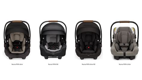 Nuna PIPA Series Infant Car Seat Models
