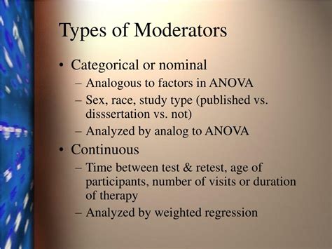 Moderators Example 的图像结果