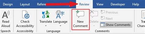Image result for Word Insert Comment