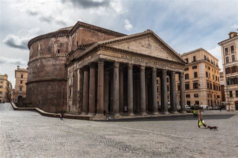 Greek Pantheon Building