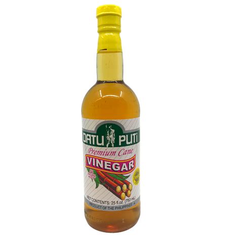 Datu Puti Premium Cane Vinegar 750ml – Authentic Filipino Vinegar ...