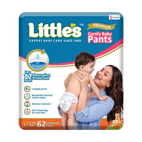 Buy LUVLAP DIAPER PANTS LARGE (LG) 9 TO 14KG 62 COUNT BABY DIAPER PANTS ...