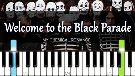 Welcome to the Black Parade - My Chemical Romance [Piano Tutorial ...