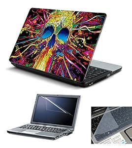 Psycho Art 3in1 Laptop Accessories Combo Kit - Laptop Skins 15.6 inch ...