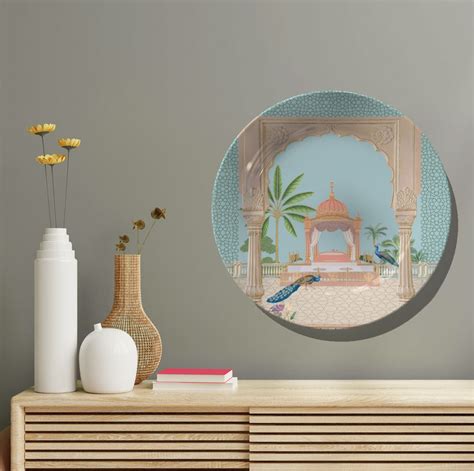 Echoes of Mughal Empire: Buy Premium Quality Decorative Art Plates ...