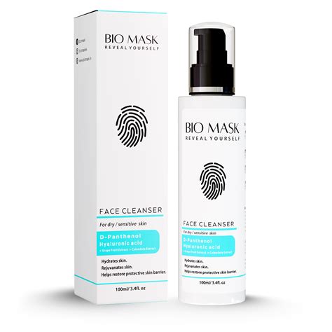 Hydrating Face Cleanser- Formulated with D-panthenol and Hyaluronic ac ...