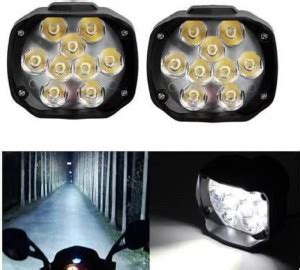 Zieozed LED Fog Lamp Unit for Yamaha, Suzuki, TVS, KTM, Royal Enfield ...