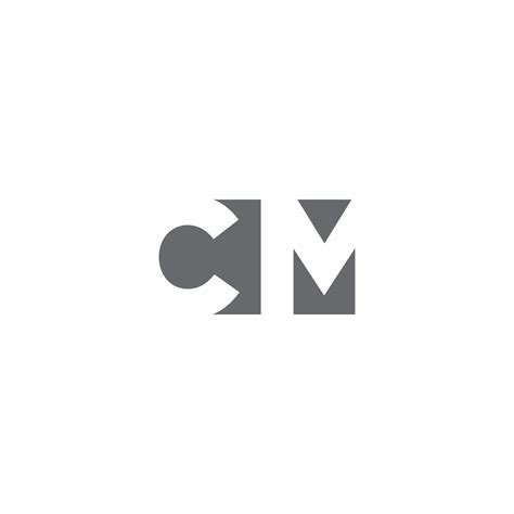 Vector Graphic Initials Letter CM Logo Design Template | CartoonDealer ...