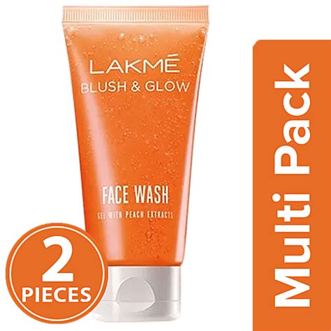 Buy Lakme Blush & Glow Gel Face Wash - With Peach Extracts Online at ...