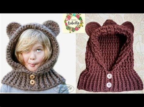 Image result for Tutorialesbufanda Con Capucha Tejidos a Chrochet