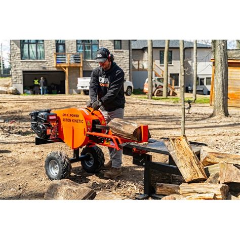 DK2 40 Ton 14-HP Flywheel Kinetic Gas Log Splitter OPS240 at Lowes.com