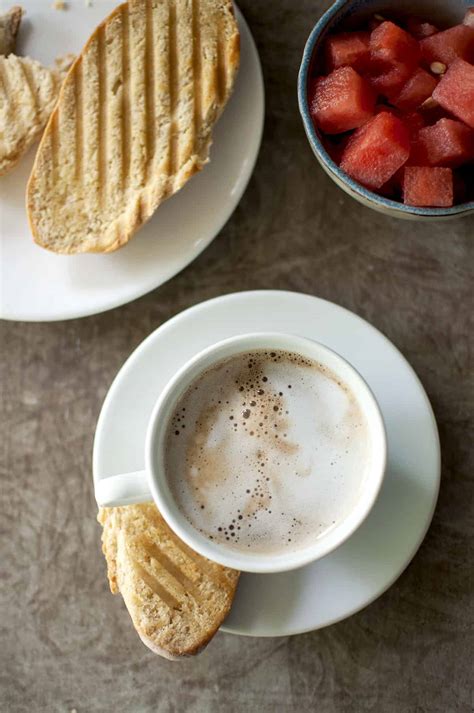 Cuban Cafe con Leche Recipe with Tostada | Cook's Hideout
