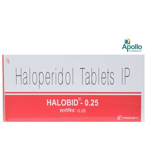 Halobid 0.25 Tablet | Uses, Side Effects, Price | Apollo Pharmacy