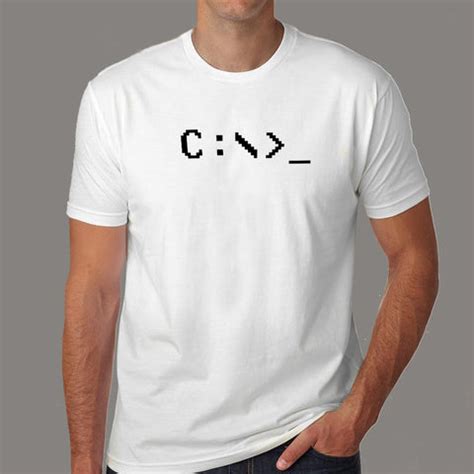 Command Prompt - DOS Men's T-Shirt india