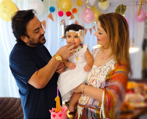 Adnan Sami celebrated daughter Medina's 1st birthday with wife in ...